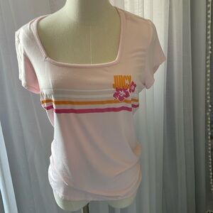 Juicy Couture Kids Pink Graphic Tee